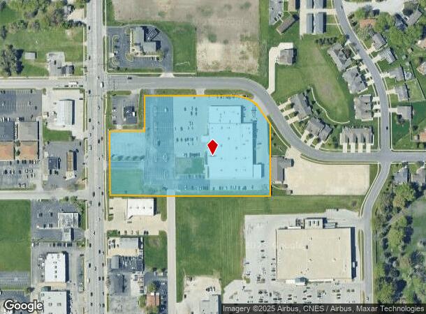 650 N Convent St, Bourbonnais, IL Parcel Map