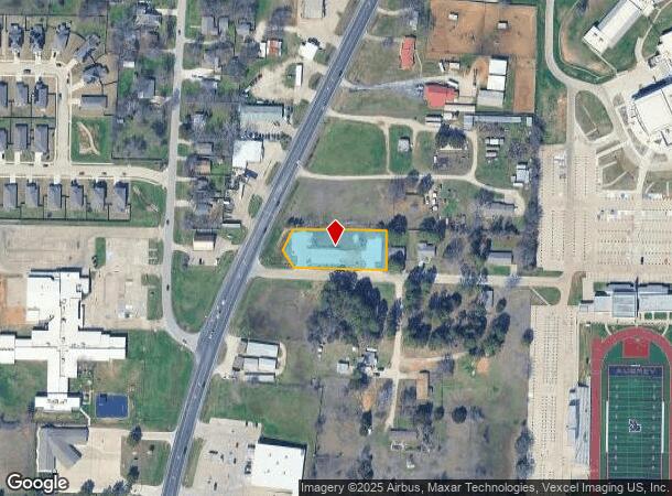 501 Pine Ridge Dr, Aubrey, TX Parcel Map
