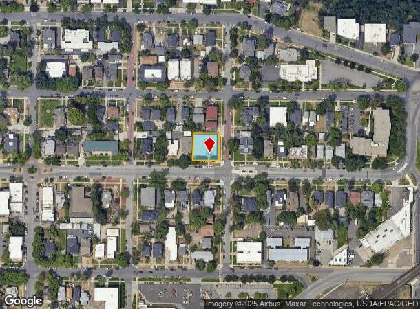 1806 W Pacific Ave, Spokane, WA Parcel Map