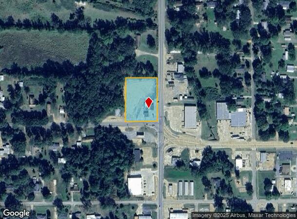  202 N Louisiana St, Plain Dealing, LA Parcel Map