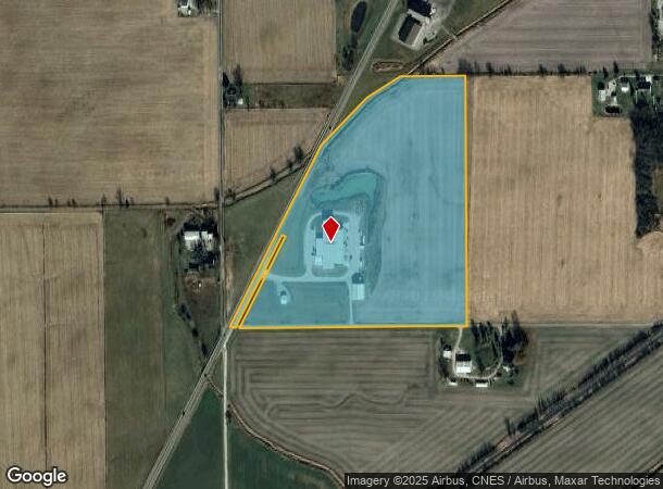 9885 W 67 Hwy, Redkey, IN Parcel Map
