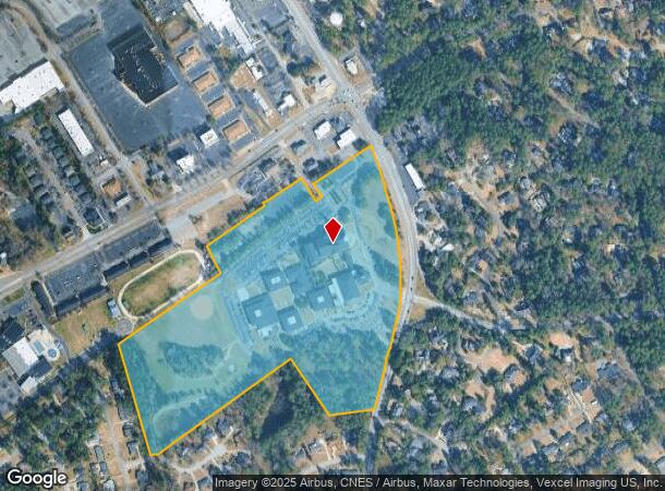  3500 Walton Way Ext, Augusta, GA Parcel Map