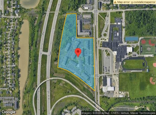  53 American Campus Dr, Buffalo, NY Parcel Map