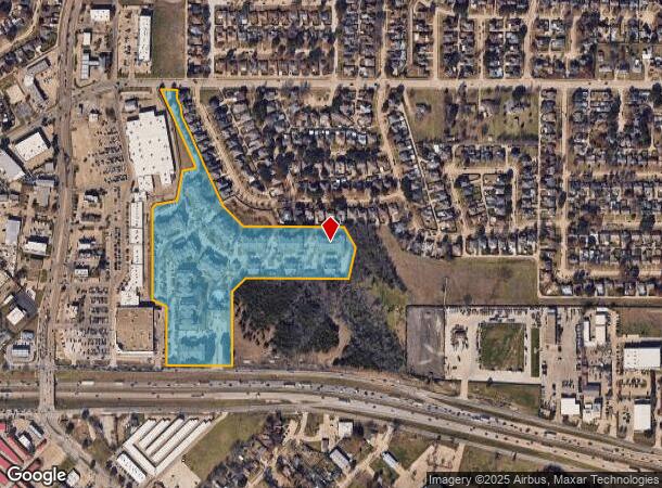901 Us Highway 80 E, Mesquite, TX Parcel Map