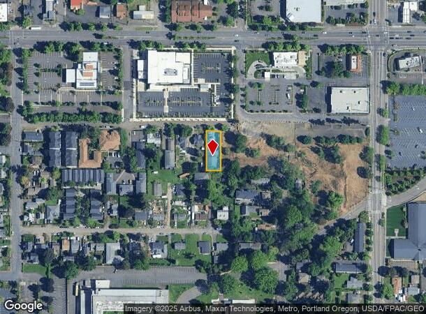  8912 Se Lafayette St, Portland, OR Parcel Map