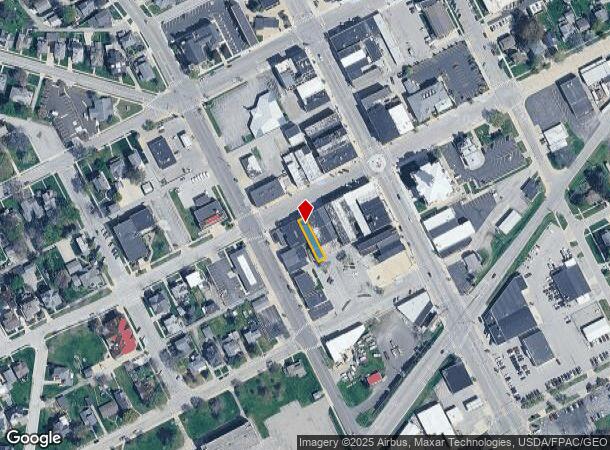  123 W Washington St, Napoleon, OH Parcel Map