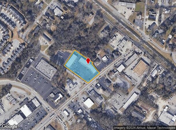  1107 West Ave Sw, Conyers, GA Parcel Map