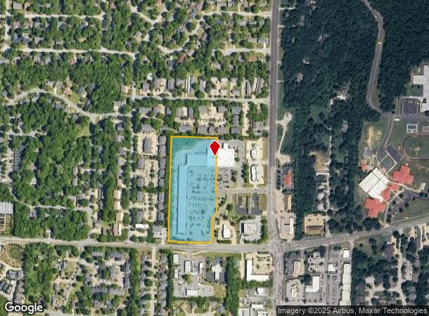 2626 E Citizens Dr, Fayetteville, AR Parcel Map