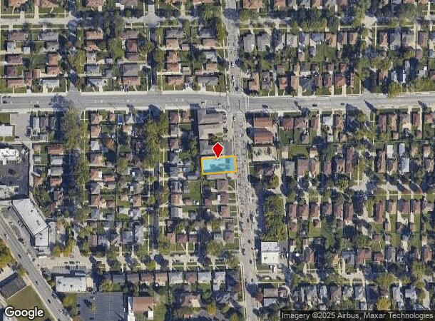  7544 N Waukegan Rd, Niles, IL Parcel Map