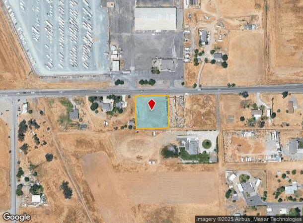 10825 Base Line Rd, Elverta, CA Parcel Map
