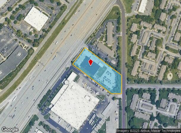  8035 Lenexa Dr, Overland Park, KS Parcel Map