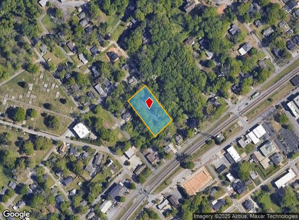 92 N Alexander St, Buford, GA Parcel Map