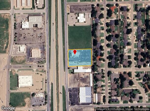 1108 N Interstate 27, Plainview, TX Parcel Map