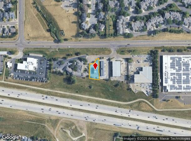 1650 E County Line Rd, Highlands Ranch, CO Parcel Map