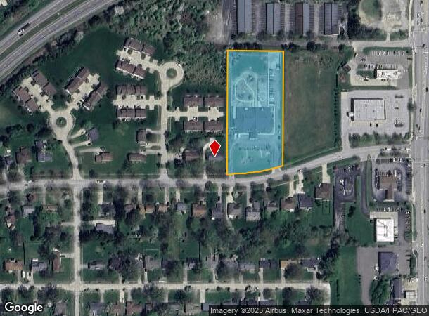  876 West St, Wadsworth, OH Parcel Map