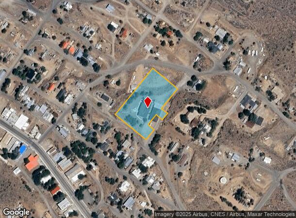 Sixth St, Austin, NV Parcel Map