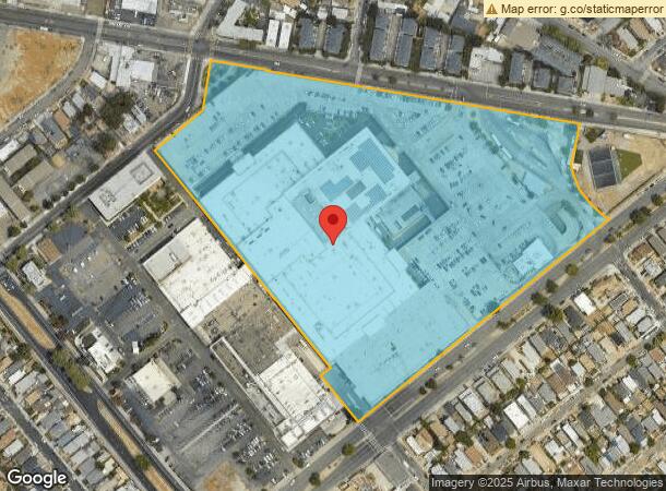  7200 Bancroft Ave, Oakland, CA Parcel Map