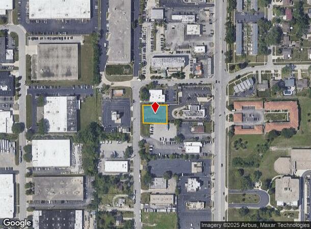  909 N Addison Ave, Elmhurst, IL Parcel Map