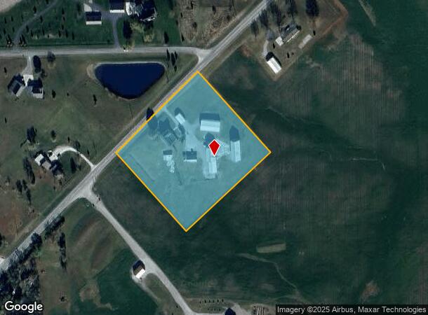  16306 N State Road 1, Spencerville, IN Parcel Map