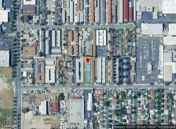  9319 Washburn Rd, Downey, CA Parcel Map