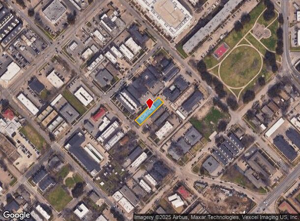  1430 Bennett Ave, Dallas, TX Parcel Map