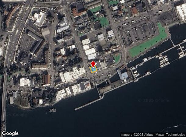  1411 Bay St, Florence, OR Parcel Map