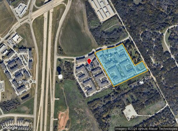  3655 Prairie Waters Dr, Grand Prairie, TX Parcel Map