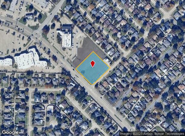  1105 Belt Line Rd, Garland, TX Parcel Map