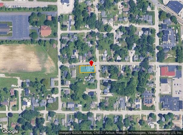  110 N Jefferson St, Hebron, IN Parcel Map