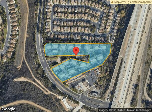  9870 Mercy Rd, San Diego, CA Parcel Map