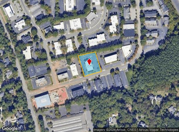  3825 Barrett Dr, Raleigh, NC Parcel Map