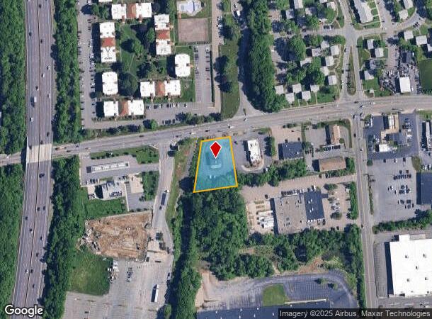  666 Oak St, Brockton, MA Parcel Map