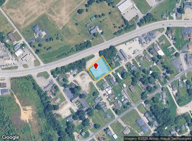  216 Colonels Way E, Henryville, IN Parcel Map