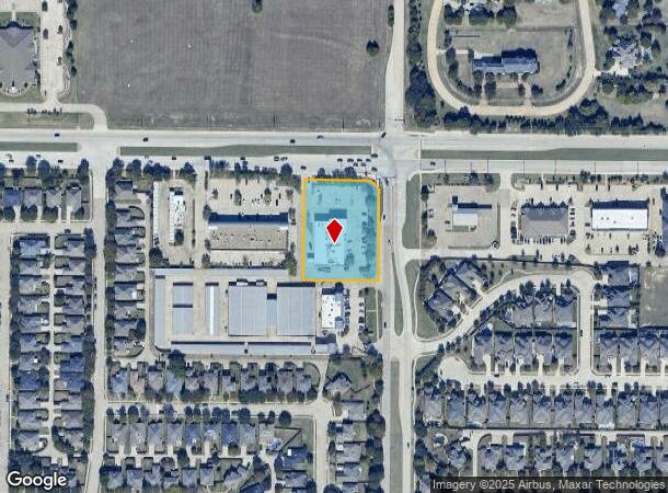 1550 Stacy Rd, Allen, TX Parcel Map