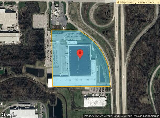  23400 Bell Rd, New Boston, MI Parcel Map