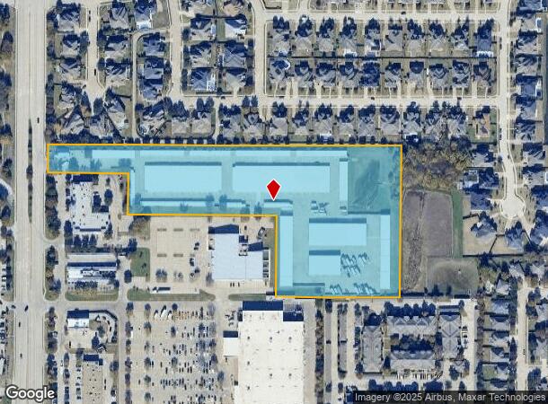  550 N Custer Rd, Mckinney, TX Parcel Map