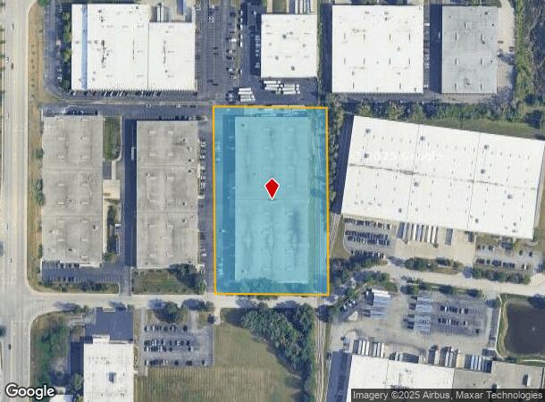  1131 W Bryn Mawr Ave, Itasca, IL Parcel Map