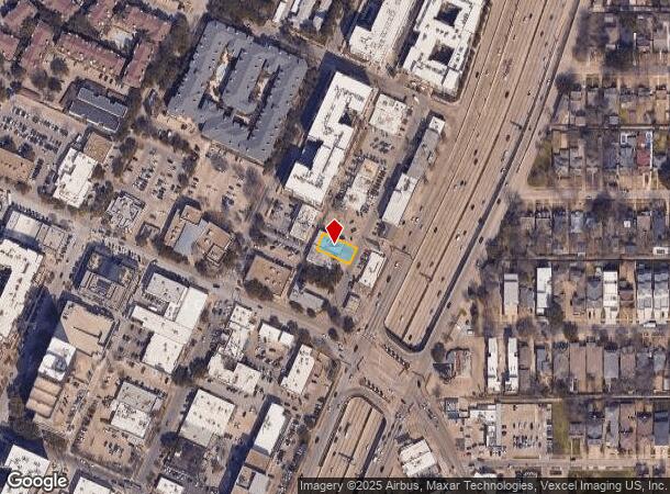 4619 Insurance Ln, Dallas, TX Parcel Map