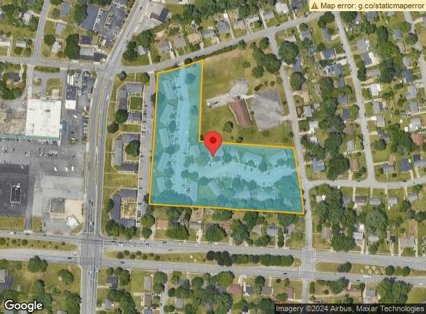  3203 Orange St, Greensboro, NC Parcel Map