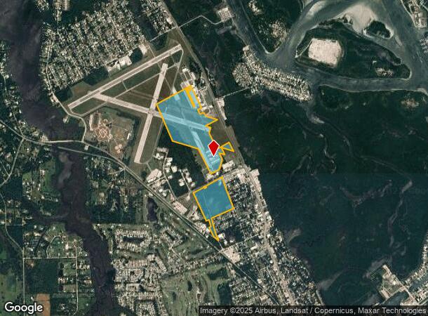  601 Skyline Dr, New Smyrna Beach, FL Parcel Map