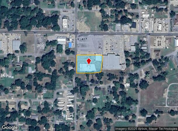  25 S 10Th St, Paris, AR Parcel Map