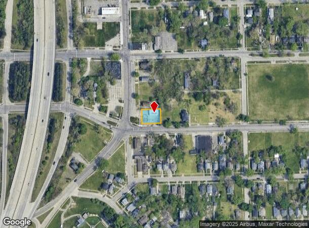 1405 Davison Rd, Flint, MI Parcel Map