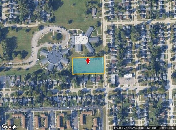  Hubbard, Wayne, MI Parcel Map