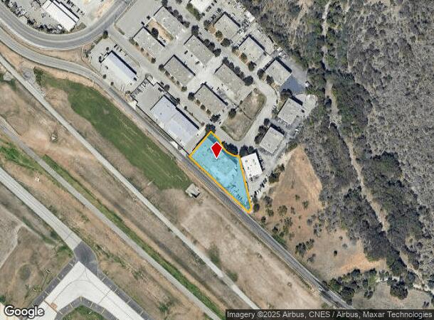  1234 Triplett St, San Antonio, TX Parcel Map