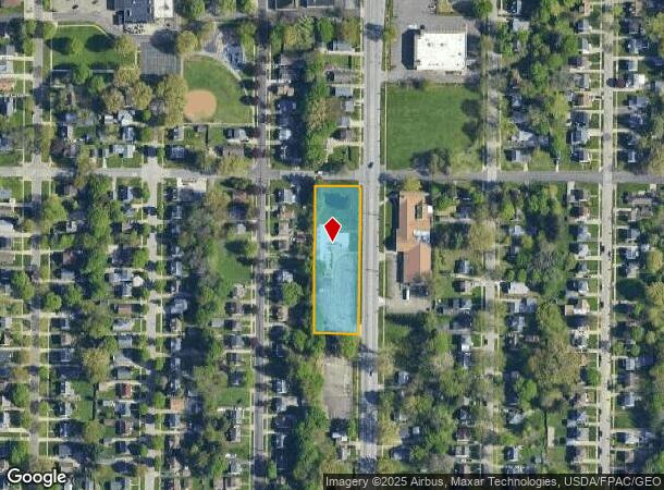  1010 S Hawkins Ave, Akron, OH Parcel Map