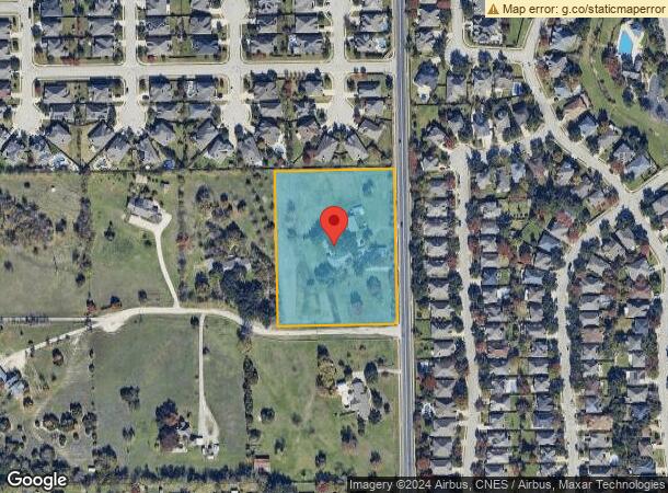  1286 Rusk Rd, Round Rock, TX Parcel Map