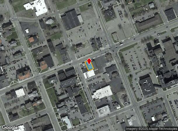  454 E Church St, Elmira, NY Parcel Map