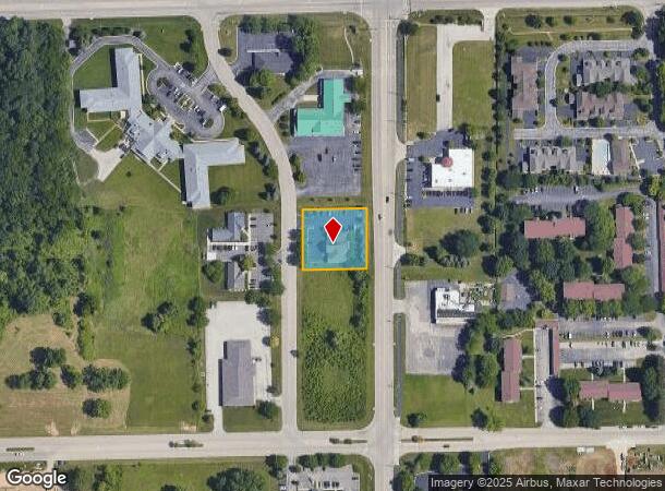  1628 Temple Ln, Rockford, IL Parcel Map