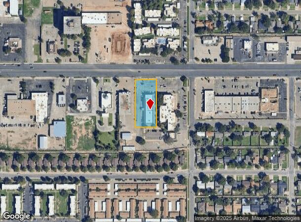 4611 50Th St, Lubbock, TX Parcel Map