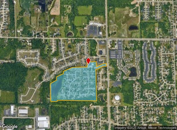1061 Wilson Ave Nw, Grand Rapids, MI Parcel Map